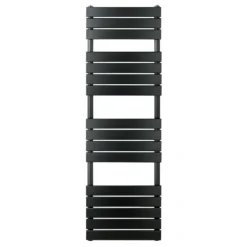 EliteHeat Steel Designer Heated Towel Rail Radiator - Matt Black - 800 X 500mm -Vado Shop eliteheat designer heated radiator 1600 matt black