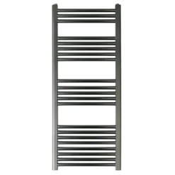 EliteHeat Steel Ladder Heated Towel Rail 25mm Bars - Brushed Black - 800 X 600mm 10 EliteHeat Steel Ladder Heated Towel Rail 25mm Bars - Brushed Black - 800 X 600mm -Vado Shop eliteheat ladder radiator 1200 500 brushed black