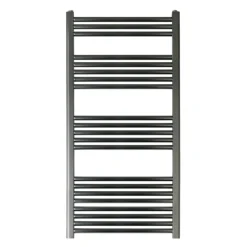 EliteHeat Steel Ladder Heated Towel Rail 25mm Bars - Brushed Black - 800 X 600mm 11 EliteHeat Steel Ladder Heated Towel Rail 25mm Bars - Brushed Black - 800 X 600mm -Vado Shop eliteheat ladder radiator 1200 600 brushed black