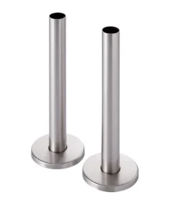 EliteHeat Radiator Pipe Covers & Shrouds - Nickel