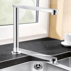 Blanco Eloscope-F II Chrome Retractable Mono Kitchen Mixer Tap