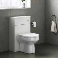 Emily 500mm WC Unit - Gloss White