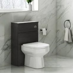 Emily 500mm WC Unit - Gloss White -Vado Shop emily 500 back to wall toilet unit hacienda black