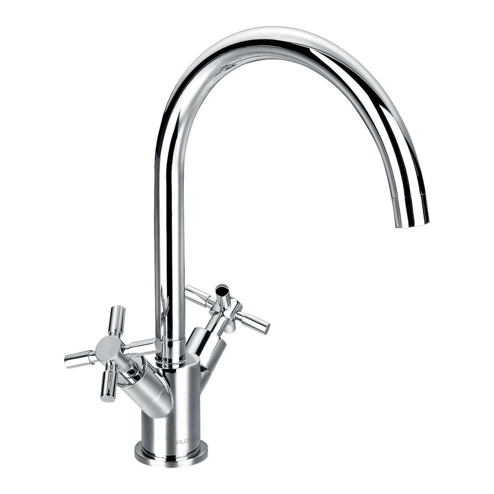 Flova XL Dual Crosshead Handle Monobloc Kitchen Mixer 2 Flova XL Dual Crosshead Handle Monobloc Kitchen Mixer - Image 2