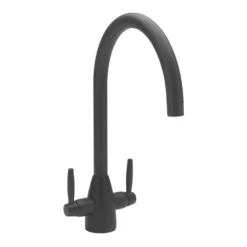 Sagittarius Forme Mono Kitchen Mixer Tap - Black