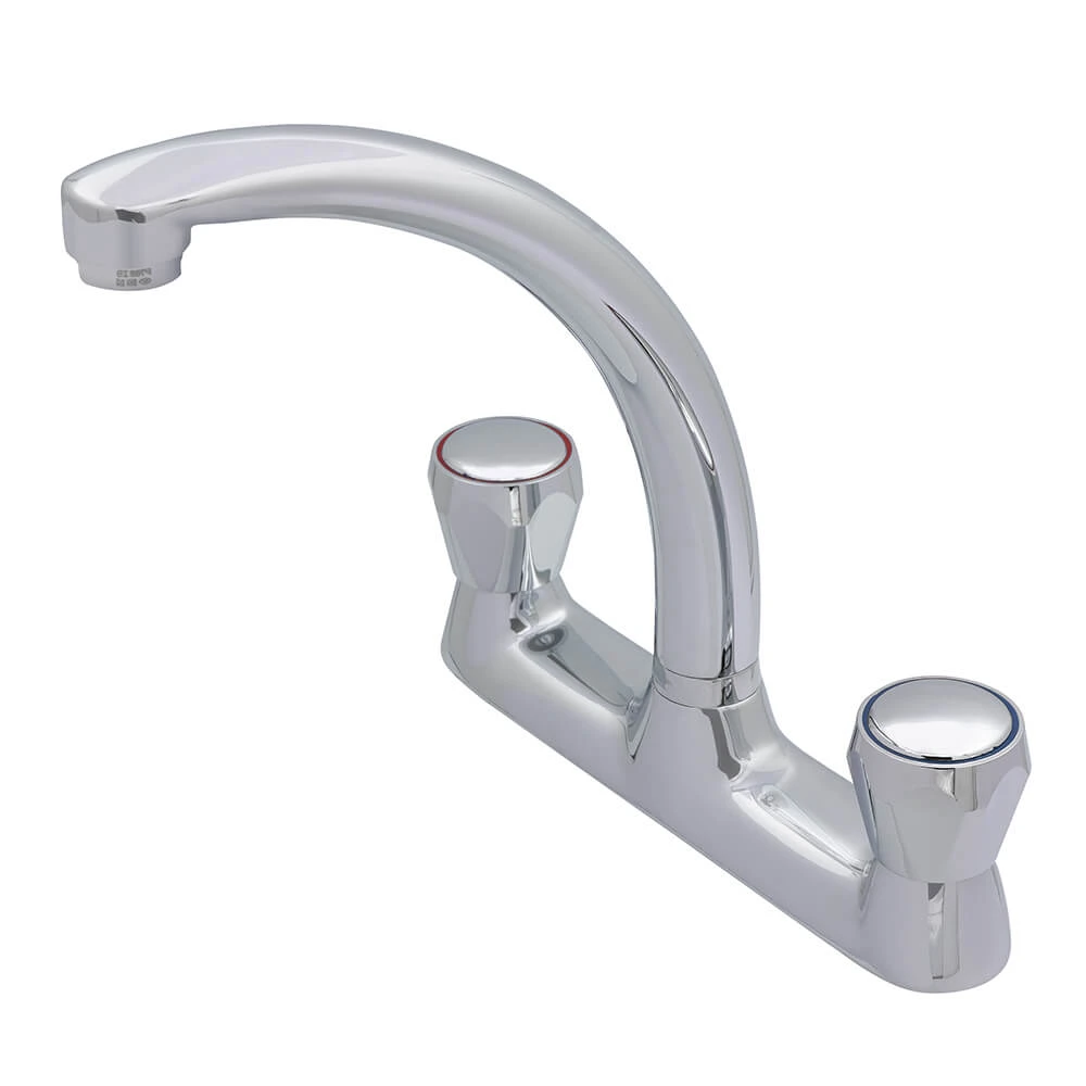 Francis Pegler Mercia Modern 2 Hole Sink Mixer 1 Francis Pegler Mercia Modern 2 Hole Sink Mixer