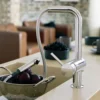 Grohe Minta Touch Electronic Mono Sink Mixer With L-Spout & Pull Out Mousseur - Super Steel