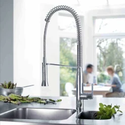 Grohe K7 Professional Mono Sink Mixer With Flexible Pull Out Spray - Chrome 9 Grohe K7 Professional Mono Sink Mixer With Flexible Pull Out Spray - Chrome -Vado Shop grohe32950 lifestyle