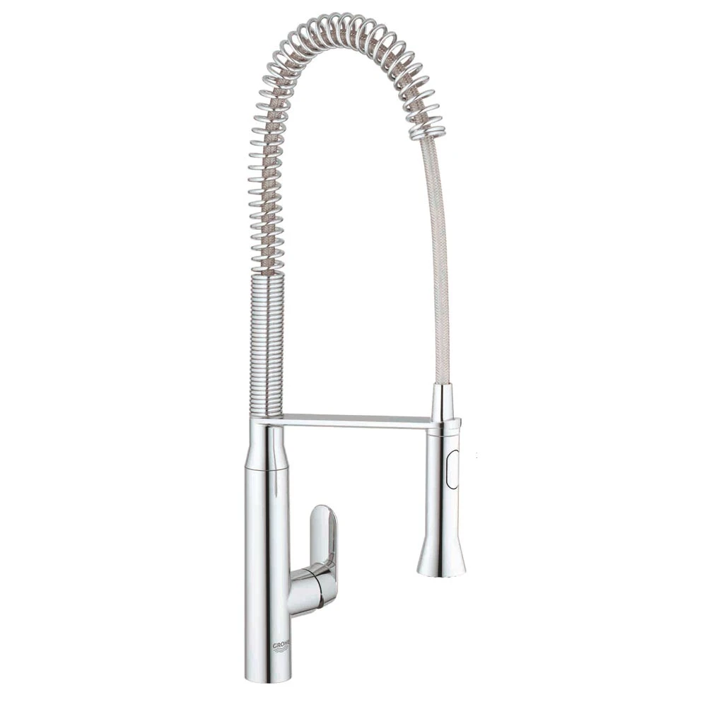 Grohe K7 Professional Mono Sink Mixer With Flexible Pull Out Spray - Chrome 1 Grohe K7 Professional Mono Sink Mixer With Flexible Pull Out Spray - Chrome
