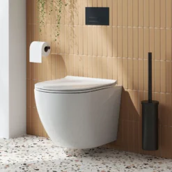 Harbour Acclaim Rimless Wall Hung Toilet & Soft Close Seat