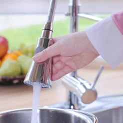 Harbour Acclaim Kitchen Sink Tap With Flexible / Movable Multi-Function Spray -Vado Shop harbour acclaim sink tap multi spray lifestyle3