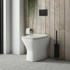 Harbour Alchemy Back To Wall Toilet & Wafer Thin Soft Close Seat -Vado Shop harbour alchemy back to wall toilet wafer thin seat lifestyle1