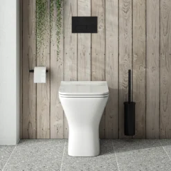 Harbour Alchemy Back To Wall Toilet & Wafer Thin Soft Close Seat -Vado Shop harbour alchemy back to wall toilet wafer thin seat lifestyle2