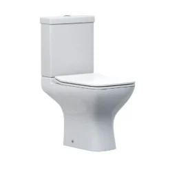 Harbour Alchemy Modern Close Coupled Toilet & Wafer Thin Soft Close Seat -Vado Shop harbour alchemy compact close couple toilet wafer thin seat cutout1