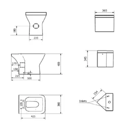Harbour Alchemy Corner Toilet & Soft Close Seat 15 Harbour Alchemy Corner Toilet & Soft Close Seat -Vado Shop harbour alchemy corner toilet and cistern technical