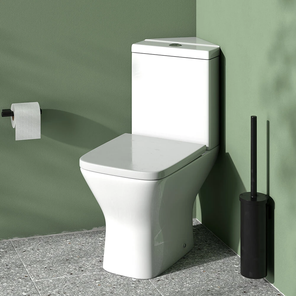 Harbour Alchemy Corner Toilet & Soft Close Seat 1 Harbour Alchemy Corner Toilet & Soft Close Seat