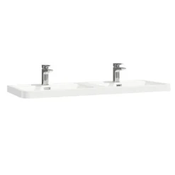 Harbour Clarity 1200mm Floorstanding Vanity Unit & Double Basin - Gloss White 11 Harbour Clarity 1200mm Floorstanding Vanity Unit & Double Basin - Gloss White -Vado Shop harbour clarity 1200 floorstanding unit double basin cutout