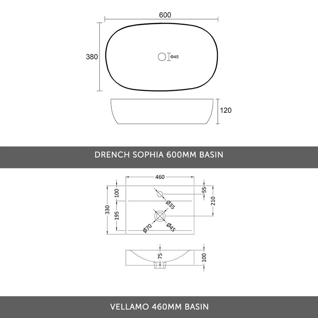 Harbour Clarity 900mm Floorstanding Vanity Unit & Countertop - Indigo Blue - Drench Sophia 600mm Basin 9 Harbour Clarity 900mm Floorstanding Vanity Unit & Countertop - Indigo Blue - Drench Sophia 600mm Basin - Image 9