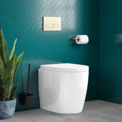 Harbour Clarity Back To Wall Modern Toilet & Soft Close Seat
