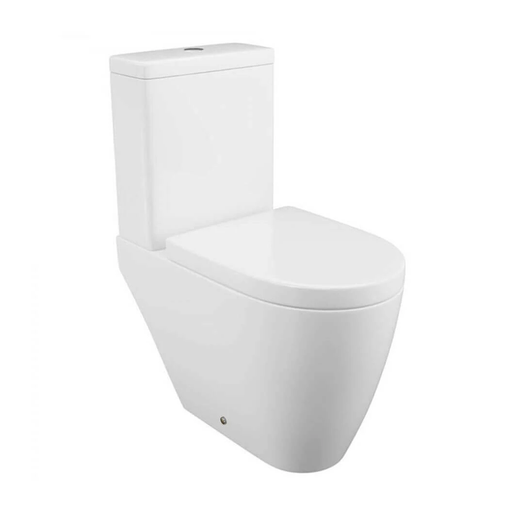 Harbour Clarity Modern Close Coupled Toilet & Soft Close Seat 5 Harbour Clarity Modern Close Coupled Toilet & Soft Close Seat - Image 5