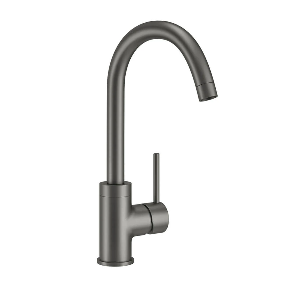 Vellamo Kara Single Lever Mono Kitchen Mixer Tap - Gunmetal 2 Vellamo Kara Single Lever Mono Kitchen Mixer Tap - Gunmetal - Image 2