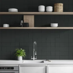 Harbour Groove Twin Lever Mono Kitchen Sink Mixer Tap With Pull Out Hose - Polished Chrome 6 Harbour Groove Twin Lever Mono Kitchen Sink Mixer Tap With Pull Out Hose - Polished Chrome -Vado Shop harbour groove pull out kitchen sink mixer lifestyle 2