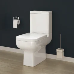Harbour Icon Rimless Close Coupled Toilet & Soft Close Seat -Vado Shop harbour icon cc toilet