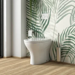 Harbour Identity Back To Wall Toilet & Soft Close Seat 11 Harbour Identity Back To Wall Toilet & Soft Close Seat -Vado Shop harbour identity back to wall toilet wrapover seat lifestyle1