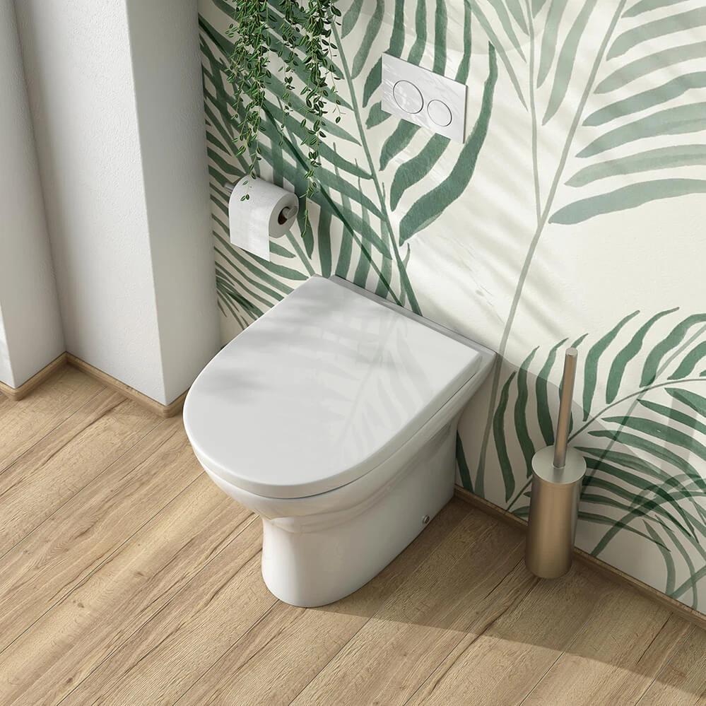 Harbour Identity Back To Wall Toilet & Soft Close Seat 2 Harbour Identity Back To Wall Toilet & Soft Close Seat - Image 2