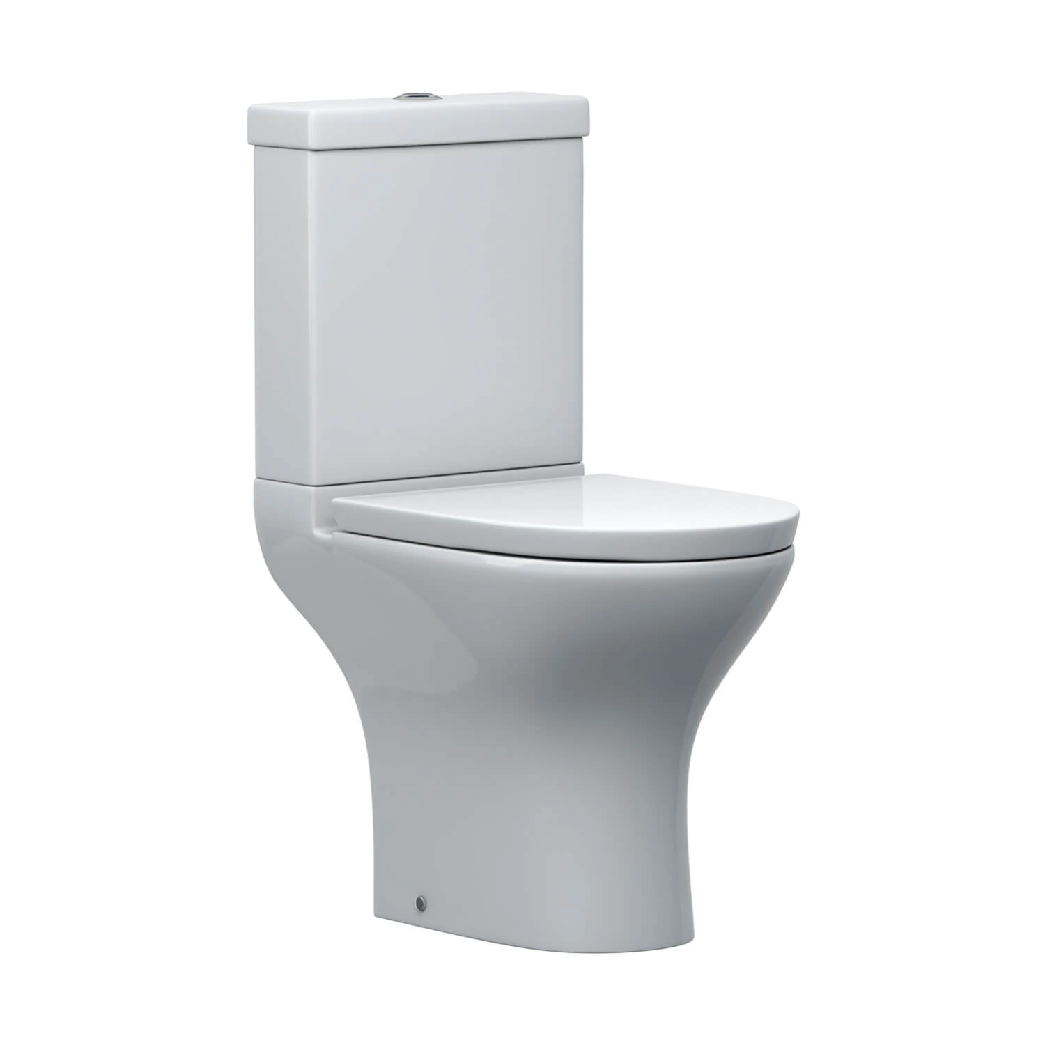 Harbour Identity Short Projection Close Coupled Toilet & Soft Close Seat 5 Harbour Identity Short Projection Close Coupled Toilet & Soft Close Seat - Image 5