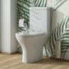 Harbour Identity Short Projection Close Coupled Toilet & Soft Close Seat
