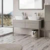 Harbour Serenity 1180mm Floorstanding Unit & Worktop - French Grey