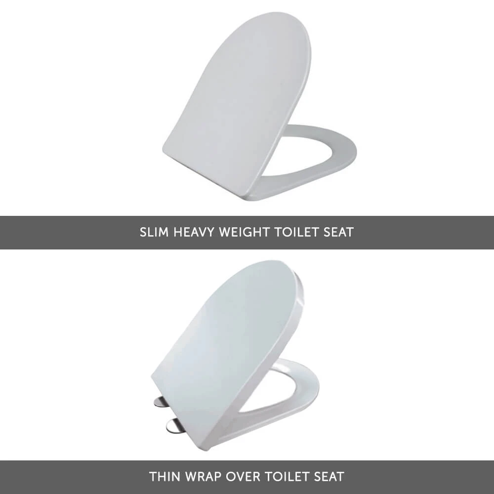 Harbour Serenity Rimless Close Coupled Closed Back Toilet With Wrap Over Soft Close Seat 9 Harbour Serenity Rimless Close Coupled Closed Back Toilet With Wrap Over Soft Close Seat - Image 9