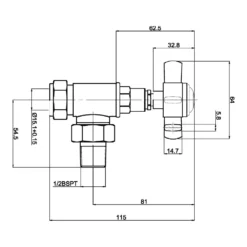 Hudson Reed Crosshead Angled Radiator Valves -Vado Shop ht336 hudson reed crosshead angled valves tech
