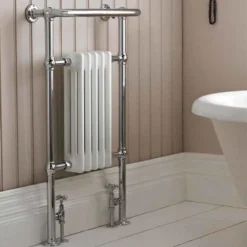 Hudson Reed Harrow Small Traditional Towel Rail - 965 X 538mm