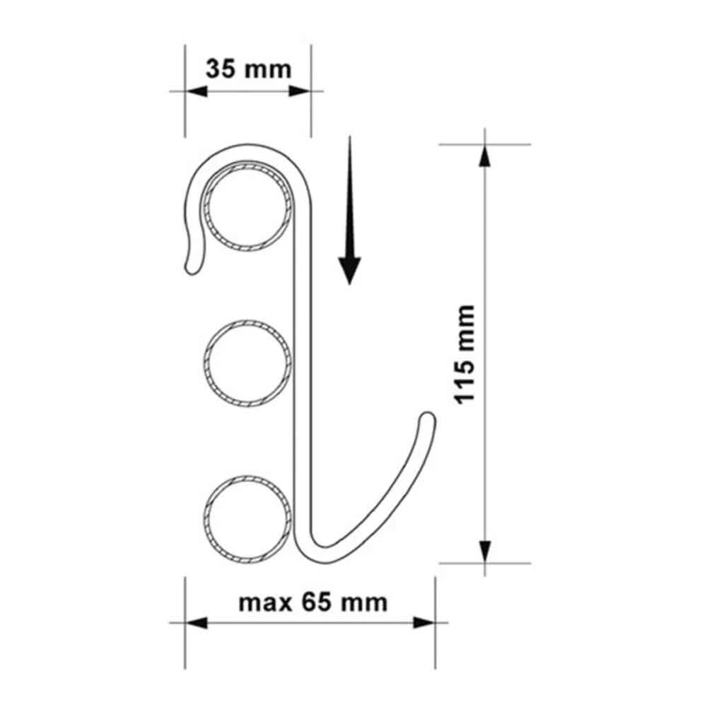 Hudson Reed Radiator Hook 5 Hudson Reed Radiator Hook - Image 5