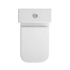 Harbour Icon Space-Saving Close Coupled Toilet & Soft Close Seat -Vado Shop icon toilet overhead