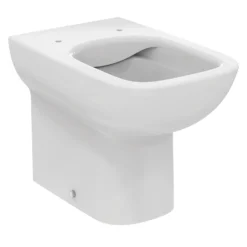 Ideal Standard I.life A Back To Wall Rimless Toilet With Soft Close Seat Without Concealed Cistern -Vado Shop ideal standard i.life a back to wall rimless toilet pan