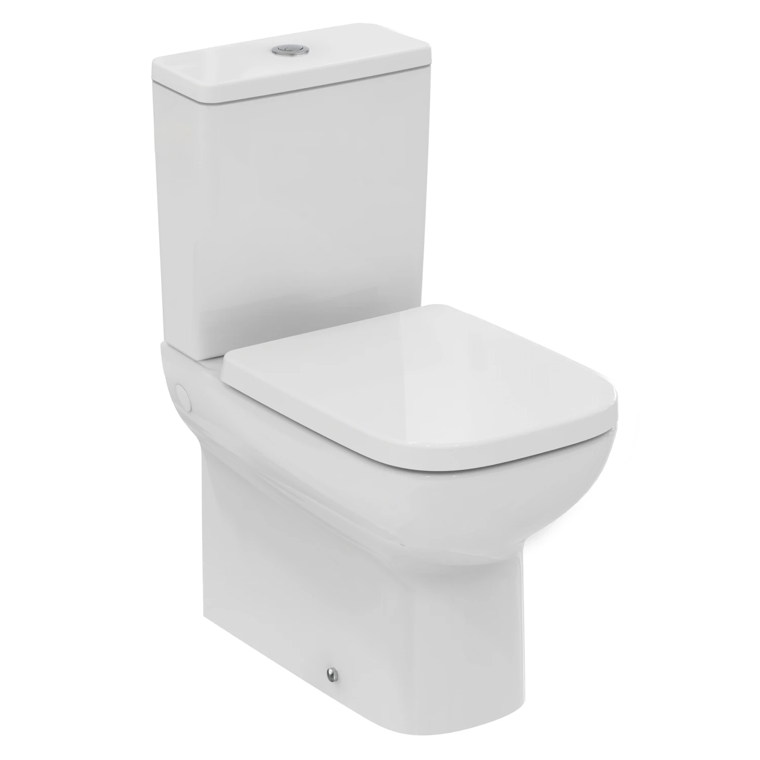 Ideal Standard I.life A Close Coupled Fully Back To Wall Rimless Toilet With Soft Close Seat - 6/4L Dual Flush Cistern 3 Ideal Standard I.life A Close Coupled Fully Back To Wall Rimless Toilet With Soft Close Seat - 6/4L Dual Flush Cistern - Image 3