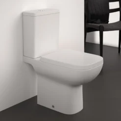 Ideal Standard I.life A Close Coupled Rimless Toilet With Soft Close Seat - 4/2.6L Dual Flush Cistern