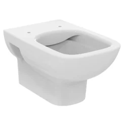 Ideal Standard I.life A Wall Hung Rimless Toilet With Soft Close Seat & WC Frame Concealed Cistern With Chrome Flush Plate -Vado Shop ideal standard i.life a wall hung rimless toilet pan