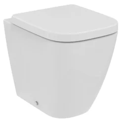 Ideal Standard I.life S Compact Back To Wall Rimless Toilet With Soft Close Seat & Concealed Cistern With Chrome Flush Plate -Vado Shop ideal standard i.life s back to wall rimless toilet cutout