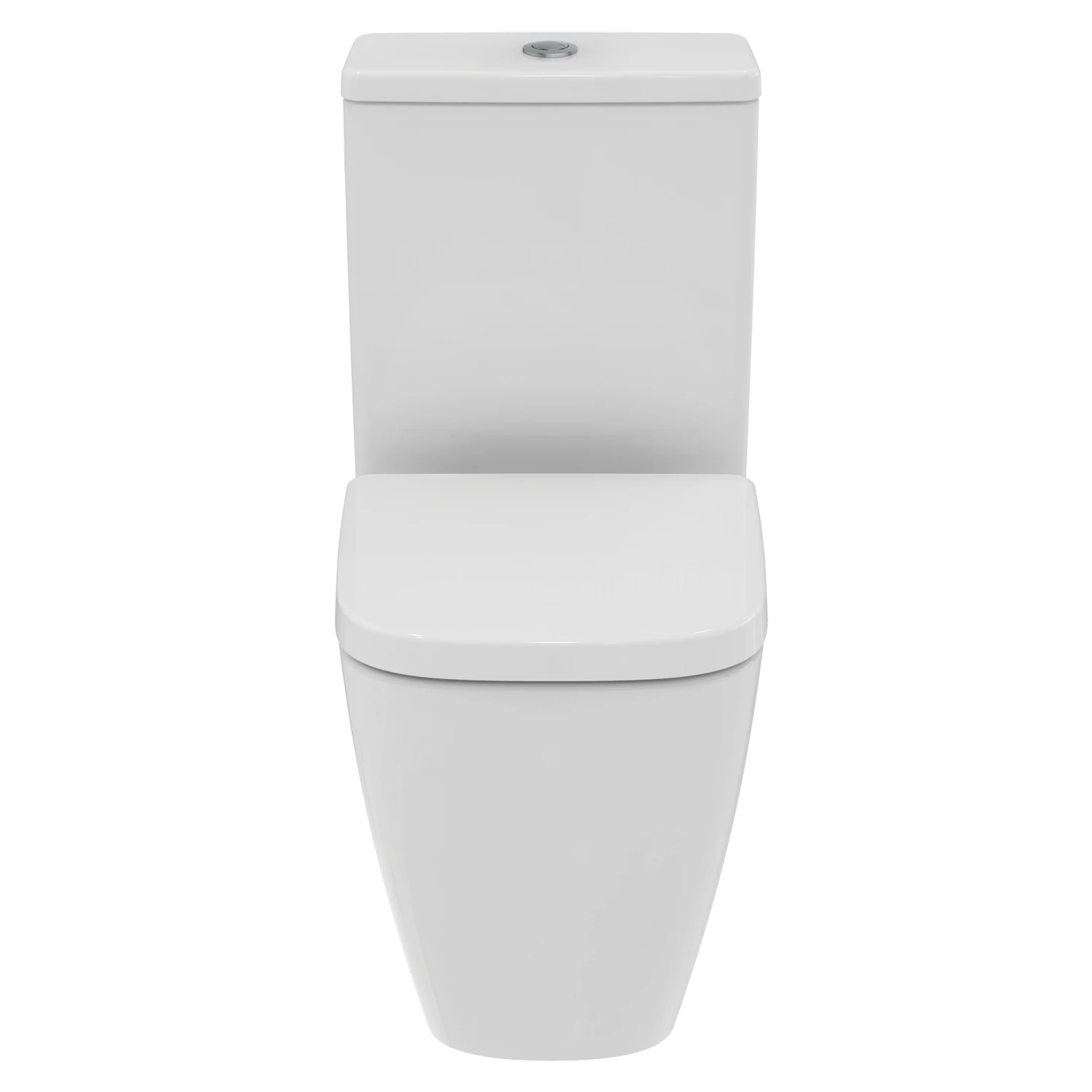 Ideal Standard I.life S Compact Close Coupled Fully Back To Wall Rimless Toilet With Soft Close Seat - 6/4L Dual Flush Cistern 4 Ideal Standard I.life S Compact Close Coupled Fully Back To Wall Rimless Toilet With Soft Close Seat - 6/4L Dual Flush Cistern - Image 4