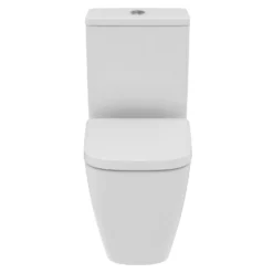 Ideal Standard I.life S Compact Close Coupled Rimless Toilet With Soft Close Seat - 6/4L Dual Flush Cistern 13 Ideal Standard I.life S Compact Close Coupled Rimless Toilet With Soft Close Seat - 6/4L Dual Flush Cistern -Vado Shop ideal standard i.life s close coupled rimless toilet front 1