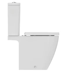 Ideal Standard I.life S Compact Close Coupled Rimless Toilet With Soft Close Seat - 6/4L Dual Flush Cistern 14 Ideal Standard I.life S Compact Close Coupled Rimless Toilet With Soft Close Seat - 6/4L Dual Flush Cistern -Vado Shop ideal standard i.life s close coupled rimless toilet side