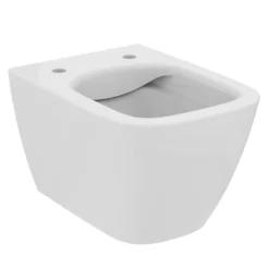 Ideal Standard I.life S Compact Wall Hung Rimless Toilet With Soft Close Seat & WC Frame Concealed Cistern With Chrome Flush Plate -Vado Shop ideal standard i.life s wall hung rimless toilet pan