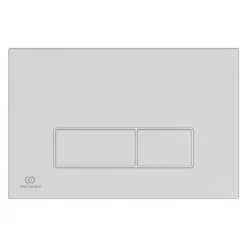 Ideal Standard ProSys WRAS Approved Wall Hung 1150mm WC Frame, Concealed Mechanical Cistern & Oleas M2 Mechanical Dual Flush Plate - Chrome 11 Ideal Standard ProSys WRAS Approved Wall Hung 1150mm WC Frame, Concealed Mechanical Cistern & Oleas M2 Mechanical Dual Flush Plate - Chrome -Vado Shop ideal standard oleas mechnical flush plate m2 cutout front 1