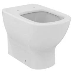 Ideal Standard Tesi Back To Wall Toilet With Aquablade® Flush Technology & Soft Close Seat & Concealed Cistern With Chrome Flush Plate -Vado Shop ideal standard tesi back to wall toilet pan