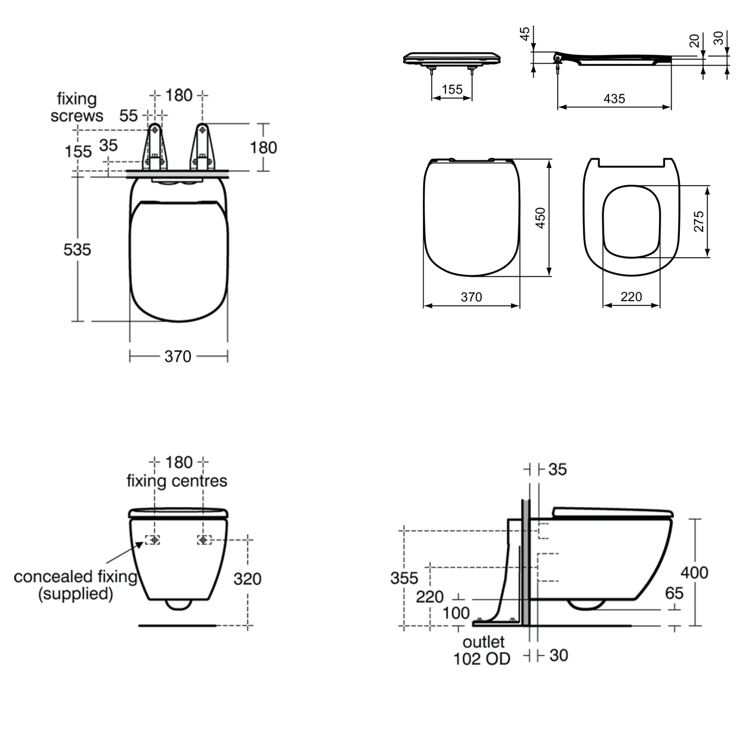 Ideal Standard Tesi Wall Hung Toilet With Aquablade® Flush Technology & Soft Close Seat & WC Frame Cistern With Chrome Flush Plate 11 Ideal Standard Tesi Wall Hung Toilet With Aquablade® Flush Technology & Soft Close Seat & WC Frame Cistern With Chrome Flush Plate - Image 11