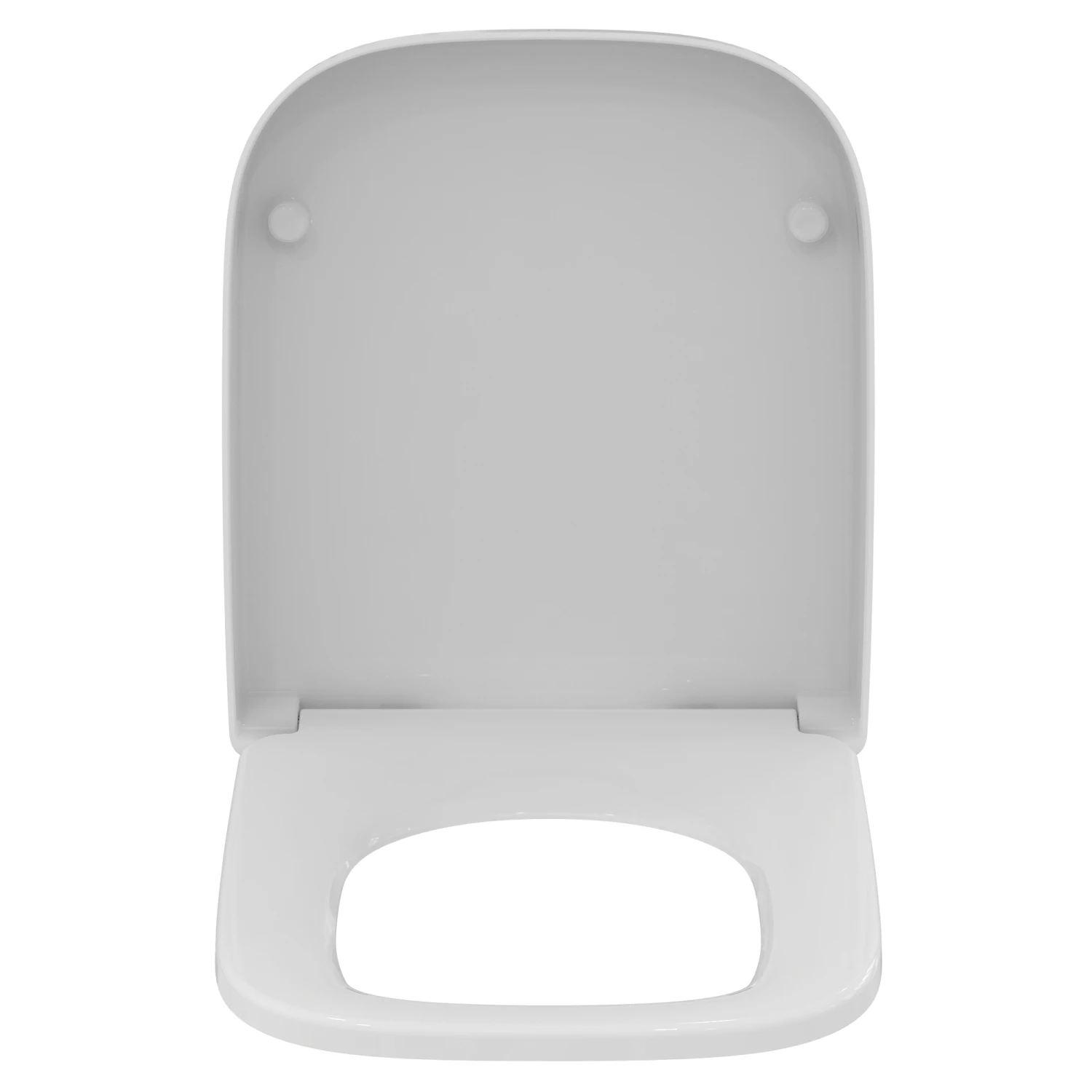 Ideal Standard I.life A & S Compact Wrap Over White Toilet Seat With Soft Close - Square 2 Ideal Standard I.life A & S Compact Wrap Over White Toilet Seat With Soft Close - Square - Image 2